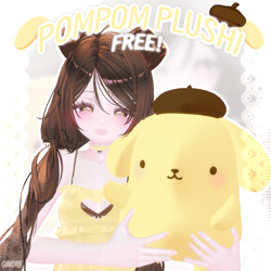 pompom plushi ♡.* free!