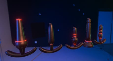 Neon Toys with Physbones NSFW For VRCHAT Worlds