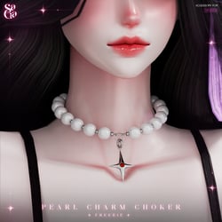 Pearl Charm Choker [Freebie!]
