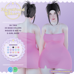 C3. Tube Top Dress | E-Girl Asset