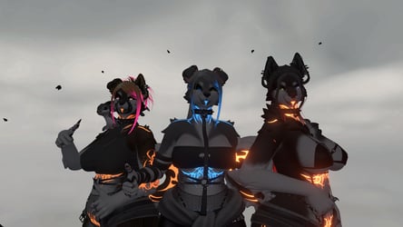 Tatted Husky's Texture for Roxy by foxipaws!!