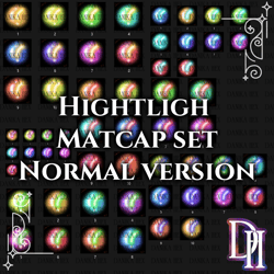 Highlighter Matcap Collection