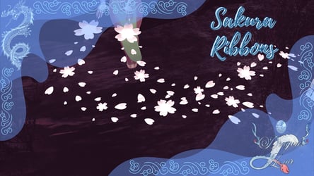 Sakura Ribbons - COMMISSIONED ITEM