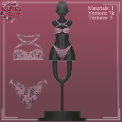 🌷!Cute Bikini (Commercial Use, Server Free)🌷