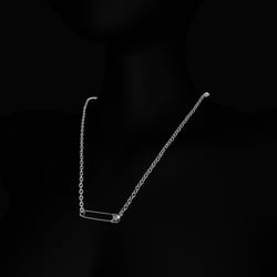 Chrome Hearts Safety pin Necklace