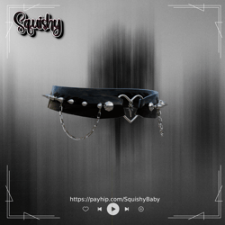 Chained Heart Choker