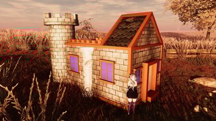 Bunny House World Drop! (VRCFURY)