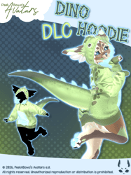 Dino Hoodie DLC for Bowox