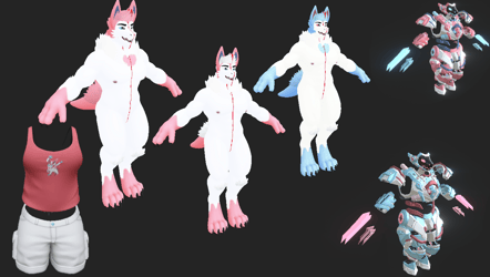 Sylveon Mama-Gen and Papa-Gen Textures (SFW/NSFW/Maternity)