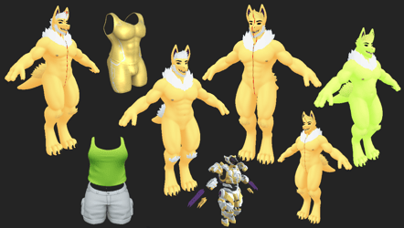 Jolteon Mama-Gen and Papa-Gen Textures (SFW/NSFW/Maternity)