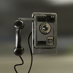 Payphone 3d game asset