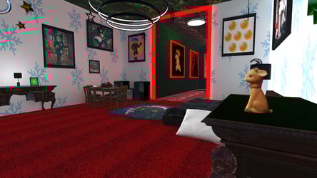 (PC/QUEST) Avatar Bedroom Apartment - Christmas Version