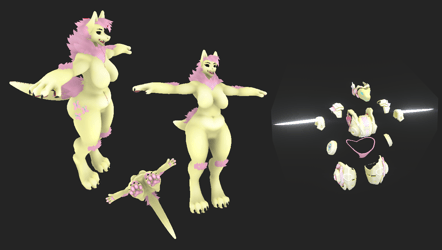 Fluttershy Inspired Mama-Gen Textures (SFW/NSFW/Maternity)