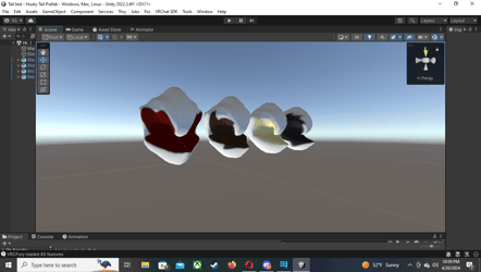 Fluffy Husky Tail VRChat Avatar Asset