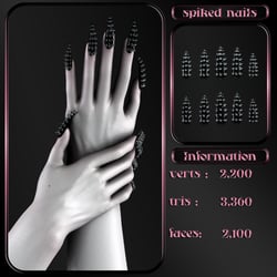spiked nails