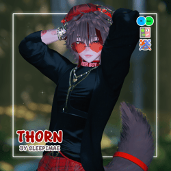 ⋆˚࿔ Thorn // PC & Q // Face Tracking - ARKit