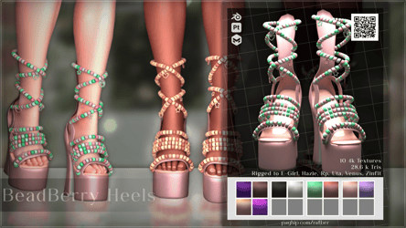 Server Freebie . BeadBerry Heels