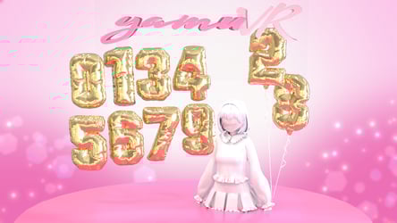 Birthday Number Balloons