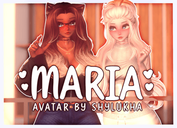 Maria (PC/Q/FT) - SFW/FREE - VRCHAT AVATAR