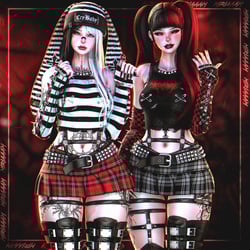 Alt girl Set [VRBase E-girl]- Commercial Use.