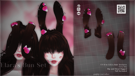 . Elara's Bun Set by RatBerry