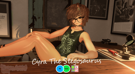 Cyra The Stegosaurus (Pc/Quest - FT)