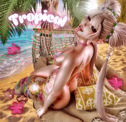 Tropical Body Texture (VR-Chat)