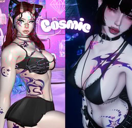 Cosmic - E-girl & Weeby Base / Face Textures