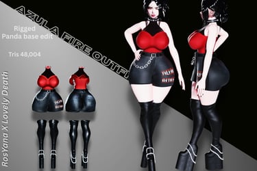 Azula Fire Outfit RosYana