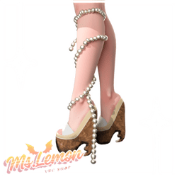 The Pearl Clutcher Heels