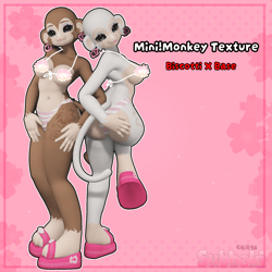 Mini!Monkey Texture | Biscotti X Base