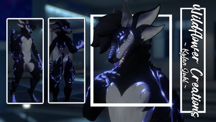 Blue Swirl Origin Texture - VRChat Texture
