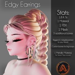 Edgy Earrings [FREE]