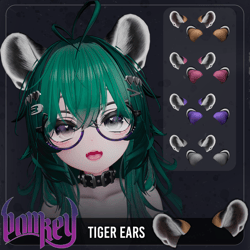 [Pomkey] Tiger Ears