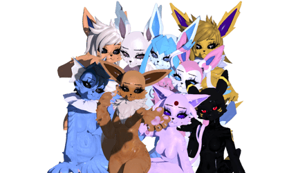 Eevelution Textures
