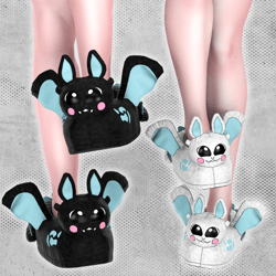 OD Dragonet Slippers | Shoes | Fluffy | 3D Asset | Commercial/Personal License