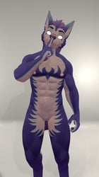 1 of 1 Blue Demon Wolf