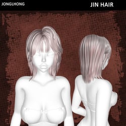 ♡ JIN hair