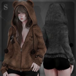 Honey Bear Zip-Up