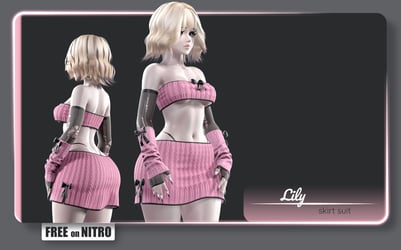 LILY skirt suit