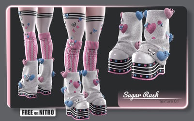 SUGAR RUSH textures pack 0.1