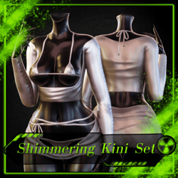 {V.2} Shimmering Bikini Set