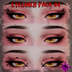 EyeLiner Pack 4 {Amelia Head}