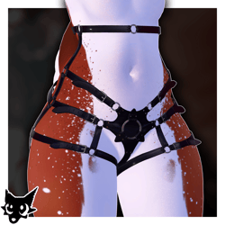 Leather Strap-On (VRChat Asset)