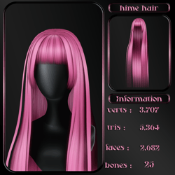 hime hair