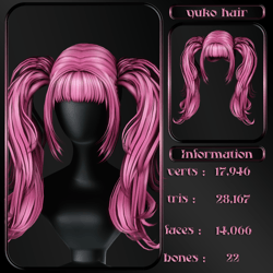 yuko hair