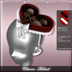 Choco Headpiece ♡ [Commercial Use]