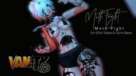 MOTH FIGHT - FREE Texture For CORE & EGirl Bases