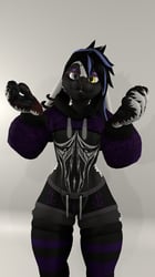 1 of 1 Goth Bunny (Shia Bunnia)