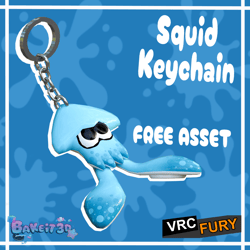 Squid Keychain